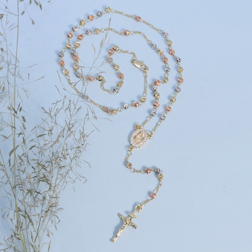 [RS.013] Rosario de la Guadalupe en Baño 3 oros